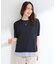 【UV/洗濯機可/S-LL】毛玉になりにくい シャツレイヤード風でこなれ見え 半袖ニット