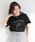 【S-LL/洗濯機可】大人のベーシックカラープリントTシャツ