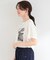 【S-LL/洗濯機可】大人のベーシックカラープリントTシャツ