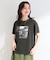 【S-LL/洗濯機可】大人のベーシックカラープリントTシャツ
