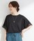 【UV/洗濯機可/体型カバー】ヒップ周りが隠せる お袖レースTシャツ