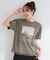 【UV/S-LL/洗濯機可】真夏に着たい裾レースが女性らしさをプラスする プリントアソートTシャツ