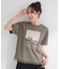 【UV/S-LL/洗濯機可】真夏に着たい裾レースが女性らしさをプラスする プリントアソートTシャツ