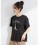 【UV/S-LL/洗濯機可】真夏に着たい裾レースが女性らしさをプラスする プリントアソートTシャツ