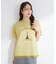 【UV/S-LL/洗濯機可】真夏に着たい裾レースが女性らしさをプラスする プリントアソートTシャツ