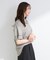 【洗濯後しわになりにくい/インせずきまる】シンプルだけど女性らしい 麻調スキッパーブラウス