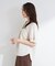 【洗濯後しわになりにくい/インせずきまる】シンプルだけど女性らしい 麻調スキッパーブラウス