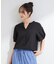 【洗濯後しわになりにくい/インせずきまる】シンプルだけど女性らしい 麻調スキッパーブラウス