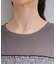 【S-LL/洗濯機可/体型カバー】インせずサマ見え ビスチェ風異素材ドッキングTシャツ