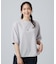 【2点セット/洗濯機可/S-LL】インせず着られる ネックレス付き 5分袖Ｔシャツ