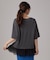 【UV/抗菌防臭/S-LL】1枚でサマ見え 裾レースTシャツ