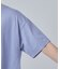 【洗濯機可/体型カバー】プリントデザインが目を惹く 裾シャーリングTシャツ