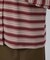 【2点セット/洗濯機可】マルチボーダーTシャツ+カーディガン