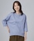 【ひんやり／吸水速乾】クールドライコットン 綿100％ ドルマン5分袖トップス