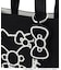 【HELLO KITTY コラボ】バイカラーニットトート