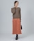 【S-LL/洗濯機可】お顔回りがすっきり見える やわらか浅Vネックニット