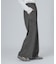 【S-LL/洗濯機可/セットアップ可】ウエスト楽々 なめらか スエード調ワイドワークパンツ