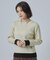 配色ケーブルニットTOPS