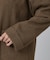 【S-LL】見た目以上に軽い ウール調フーディーショートコート