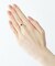 K10カラーストーン（オニキス） バゲットリング小