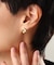 シルバー ニュアンスピアス ドロップ GP