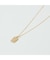 K18ダイヤモンド バゲットカット アーチネックレス
