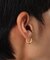 シルバー ハギーフープ マーキスピアス GP