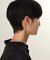 シルバー ハギーフープ ラウンドピアス