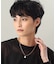 シルバー バロックパール 2WAYドロップ ネックレス GP