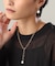 シルバー バロックパール 2WAYドロップ ネックレス GP