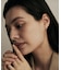 プラチナ 甲丸トリプル フープピアス