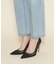 【環境に配慮したデニム】細身デニムパンツ