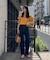 【Lee×grove別注】WIDE DENIM PANTS