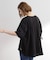 後ろ姿で魅せる　バックドロストシャーリングTシャツ