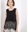 再入荷！裾レイヤードタンクトップ