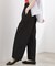 リラックスドロストイージーワイドパンツ
