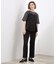 高評価！【カセット服】リネンライクソフトフレアパンツ
