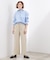 高評価！【カセット服】リネンライクソフトフレアパンツ