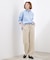 高評価！【カセット服】リネンライクソフトフレアパンツ