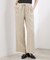 高評価！【カセット服】リネンライクソフトフレアパンツ