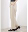 高評価！【カセット服】リネンライクソフトフレアパンツ