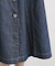 大人気！デニムフレアワンピース