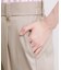 センタープレスがとれにくい、ハイパーストレッチテーパードパンツ