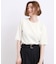 【UVカット・洗濯機◎】Tシャツ感覚で着られるコットン混ニット