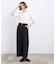 【UVカット・洗濯機◎】Tシャツ感覚で着られるコットン混ニット