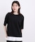 【UVカット・洗濯機◎】Tシャツ感覚で着られるコットン混ニット