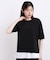【UVカット・洗濯機◎】Tシャツ感覚で着られるコットン混ニット