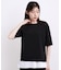 【UVカット・洗濯機◎】Tシャツ感覚で着られるコットン混ニット