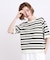 【UVカット・洗濯機◎】Tシャツ感覚で着られるコットン混ニット