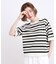 【UVカット・洗濯機◎】Tシャツ感覚で着られるコットン混ニット